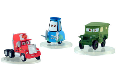 disney MicroWorld - Disney Pixar Cars Figure Pack 3
