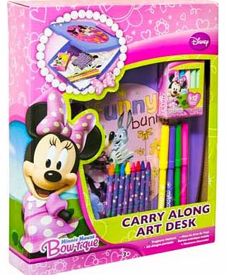 Minnie Mouse Carry Along Art Desk
