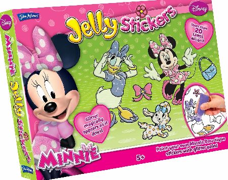 Disney Minnie Mouse Jelly Stickers