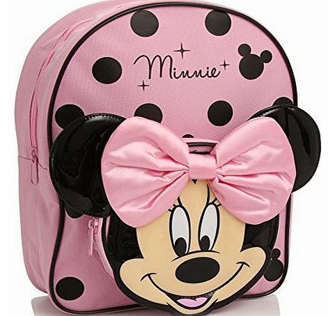 Disney Minnie Mouse Backpack (Pink/ Black)