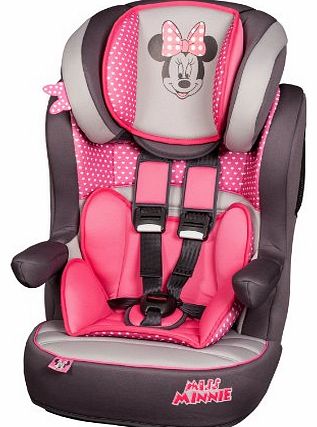 Miss Minnie Mouse Imax Highback Booster Car Seat package with ebabygoods child view mirror