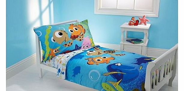 Nemo 4 Piece Toddler Bed Set