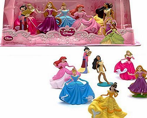 Disney Official Disney Princess 7 Figurine Playset