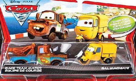 Disney Pixar Cars 2 - Race Team Mater and Sal
