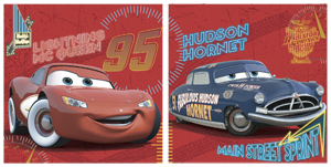 Pixar Cars Canvas Twin Pack Pictures