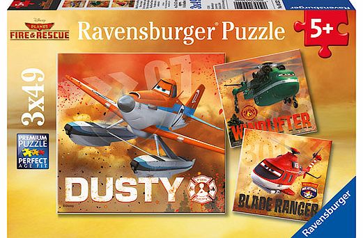 Ravensburger Disney Planes 3 x 49 Piece Puzzles