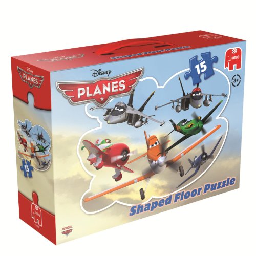 Planes Shaped Floor Jigsaw Puzzle (15 Pieces)