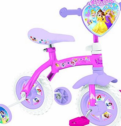 Disney Princess 10-Inch 2-in-1 Training Bike