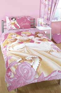 Princess and#39;I Sparkleand39; 66 inch x 54 inch Curtains