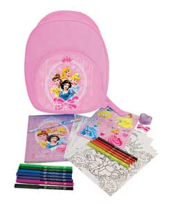Disney Princess Back Pack Stationery Set