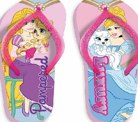 Disney Princess Cinderella Disney Princess Flip Flops Size 11-11.5