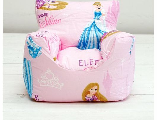 Disney Princess Cotton Seat Chair Bean Bag with Filling
