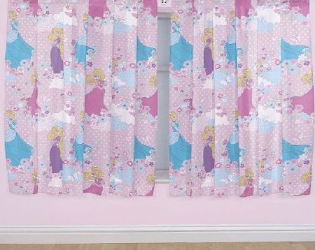 Disney Princess Disney 72-inch Princess Dreams Curtains, Multi-Colour