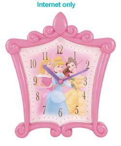 disney Princess Frame Wall Clock