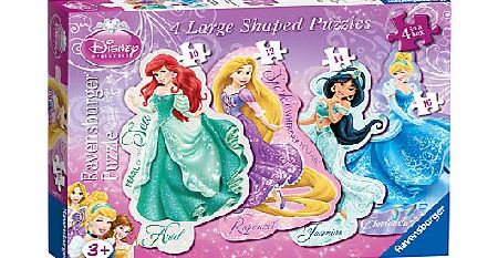 Disney Princess Large Piece Jigsaw Puzzles, Pack