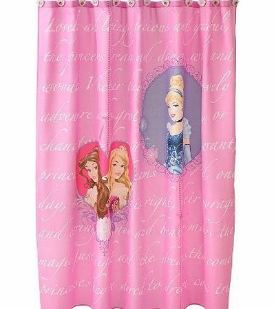 Princess Microfiber Shower Curtain