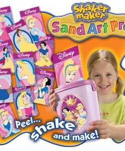 Princess Shaker Maker Sand Art