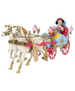 Princess Snow White Carriage and Doll