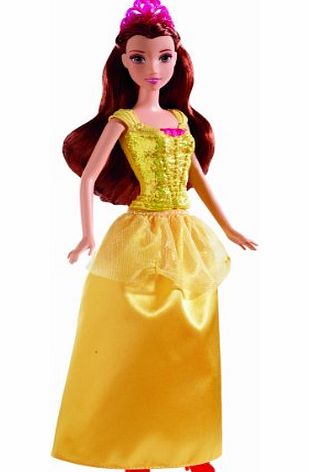 Disney Princess Sparkle Princess Belle Doll