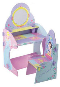 Princess Vanity Table and Chair