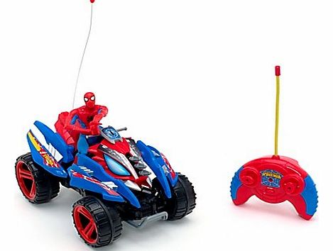 Radio Control Spider-Man Quad Bike
