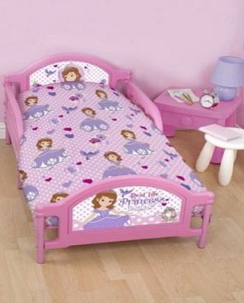 Disney Sofia The First Amulet Girls Junior Toddler Cot Bed Set 4 in 1