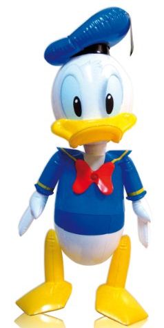 Disney Tap Ball - DONALD DUCK INFLATABLE CHARACTER - 52cm HEIGHT