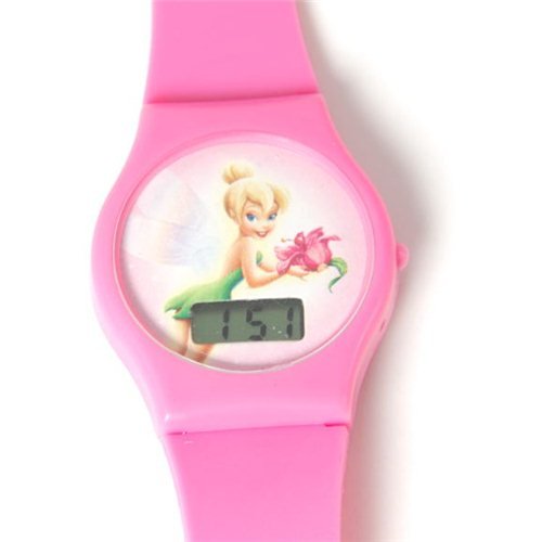 Disney Tinkerbell Digital Pink Strap Girls Watch