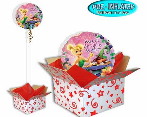 Disney Tinkerbell Foil Balloon in a Box
