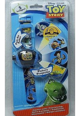 Toy Story Kids Projector Wrist Digital Watch with Time & Date Display