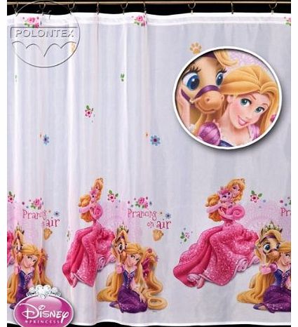 Disney Voile Net Curtains For Girls PRINCESS TANGLED 160cm wide /155cm drop