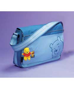 Winnie the Pooh Flap Bag - Blue