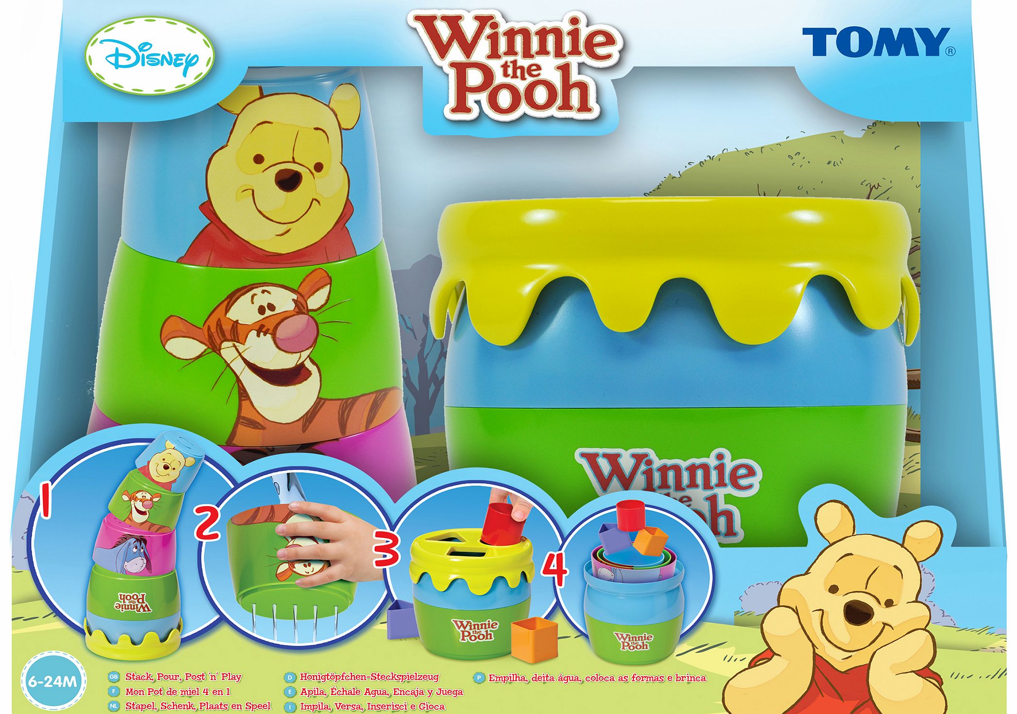Winnie the Pooh Stack Pour Post N Play