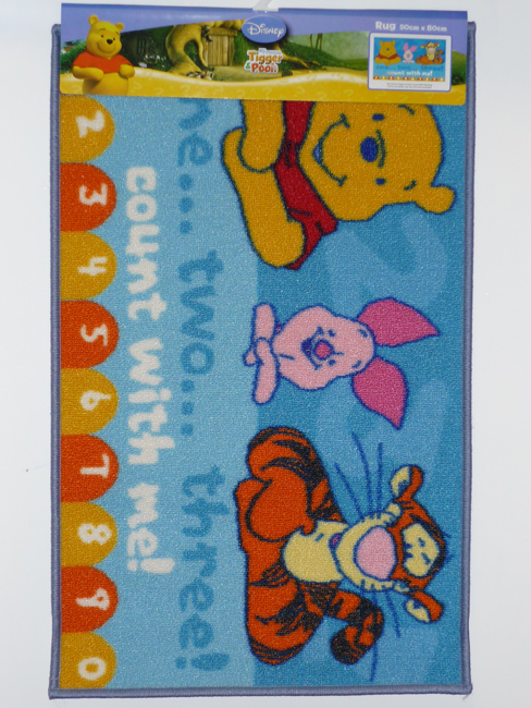 Winnie the Pooh `ount with me!`Floor Rug - Low Price