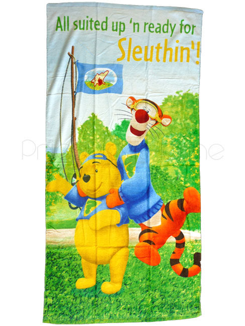 Disney Winnie the Pooh Winnie the Pooh Sleuthin! Towel