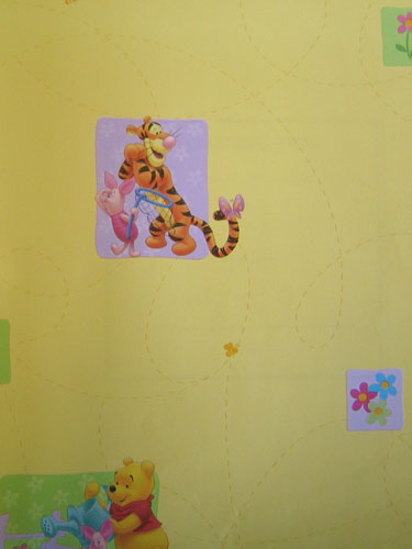 Disney Winnie the Pooh Winnie the Pooh Wallpaper `00 Acre Wood`Design 10m