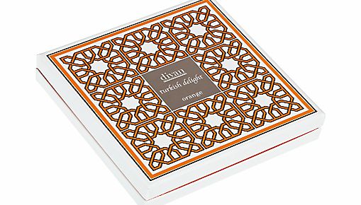 Divan Orange Turkish Delights Box, 250g