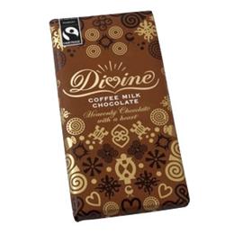 divine Coffee Milk Chocolate - 100g