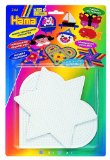Hama Beads - Large Heart and Star Pegboards (Midi Beads)