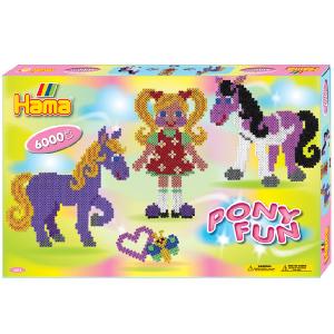 Hama Beads Pony Fun Midi Beads Giant Gift Set