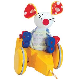 DKL Soft Wood Cheeky Mouse