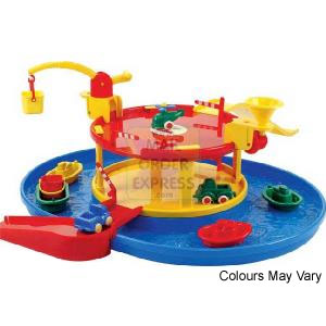 Viking Toys Multiplay Garage With Harbour