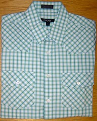 - Long-sleeve Check Shirt Clearance