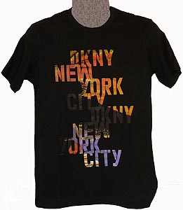 Crew-neck and#39;DKNY NEW YORK CITYand39; Tee-shirt