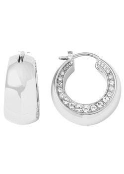 Essential Ladies Steel and Crystal Earrings