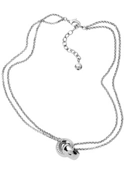 Essential Ladies Steel and Crystal Necklace