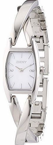 DKNY Ladies Stainless Steel Analogue Twist Bracelet Watch