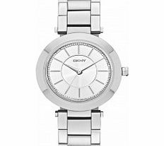 DKNY Ladies Stanhope 2.0 Silver Tone Watch
