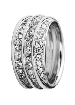 Organic Steel and Crystal Ring `NJ1853040 505