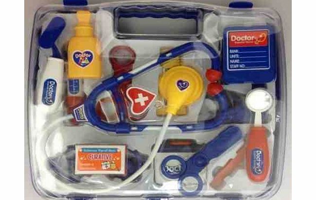 Doctor kit Kids Doctor Nurses Medical Junior Set Role Play Dress Up Kit Toy 13 Pcs New